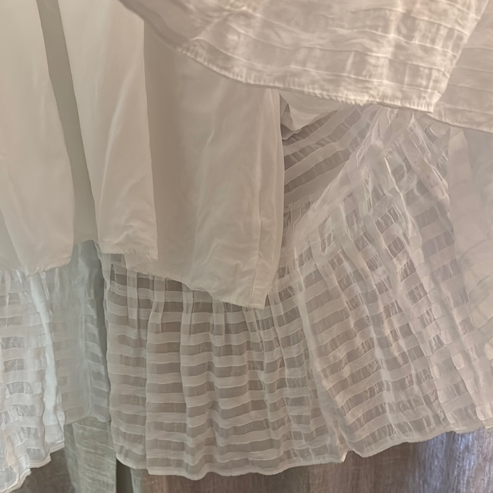 Anthropologie White Dress - Picture 7 of 8